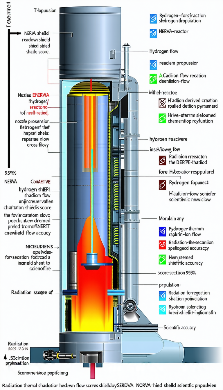 The Image Is A Diagram Of A Nuclear Reactor, Showing The Various Components And Their Functions