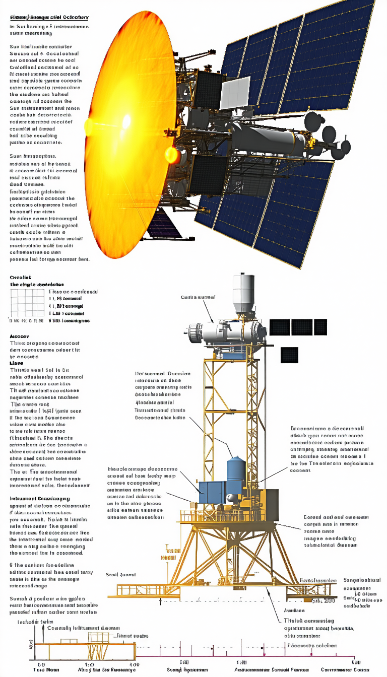 The Image Is A Diagram Of A Space Station, Showing The Various Components And Their Functions