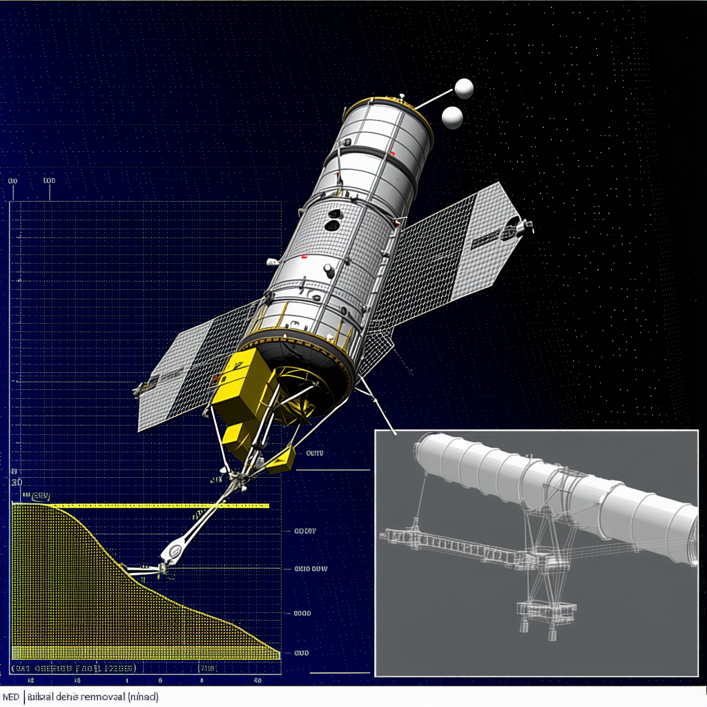 computer-generated drawing space shuttle