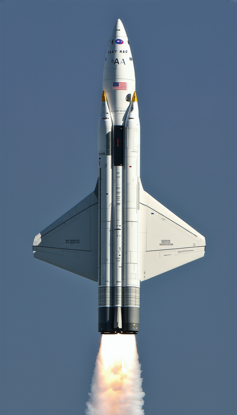 A White And Black Jet Is Flying Through The Sky