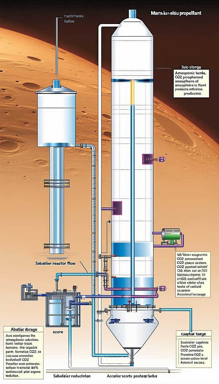 detailed illustration space station