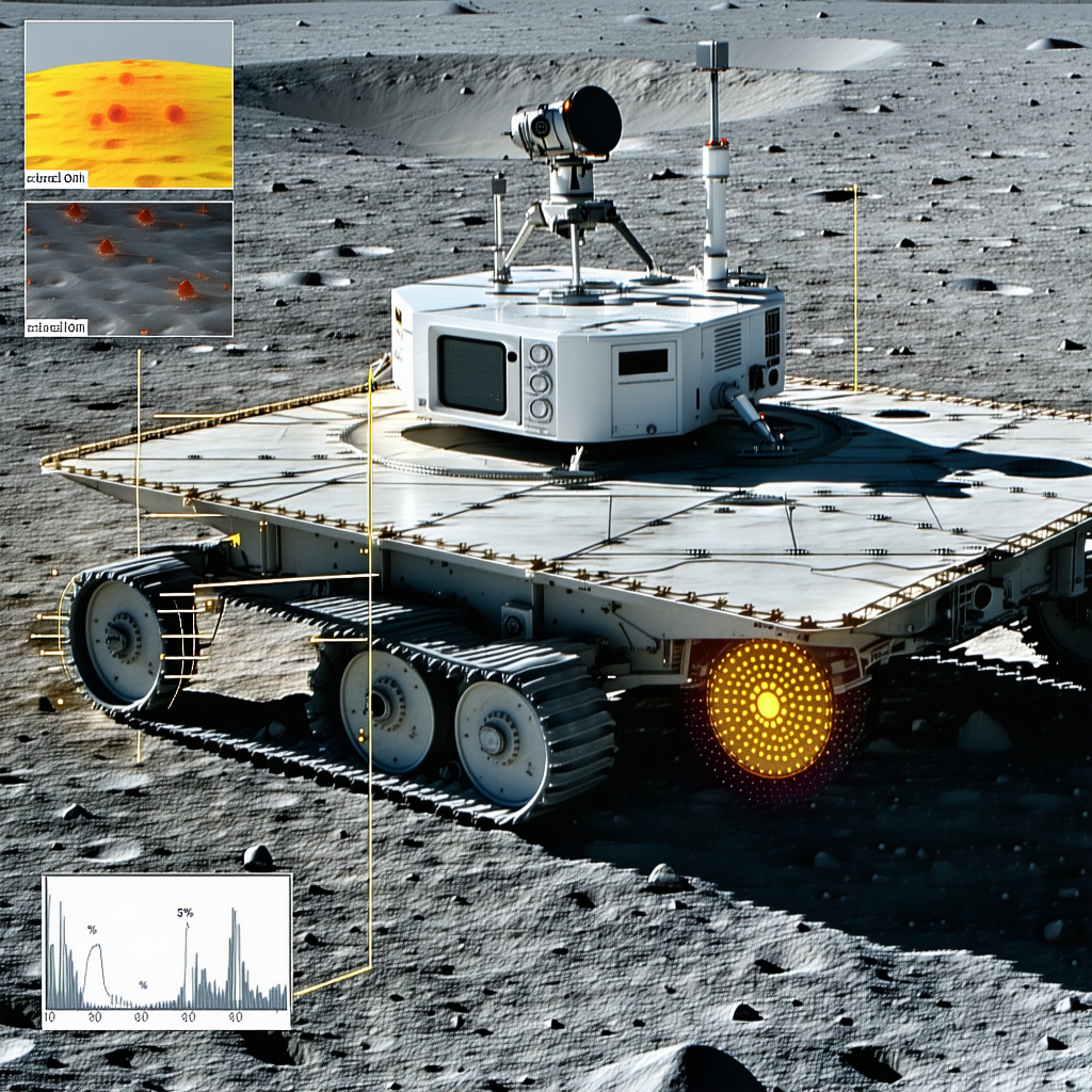 A White Vehicle Is Parked On A Rocky Surface