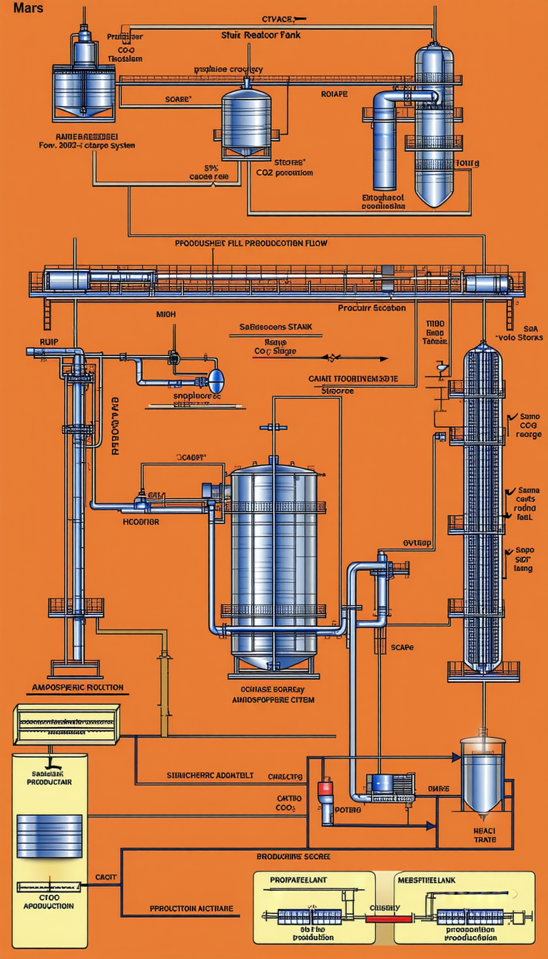 detailed diagram chemical plant shown