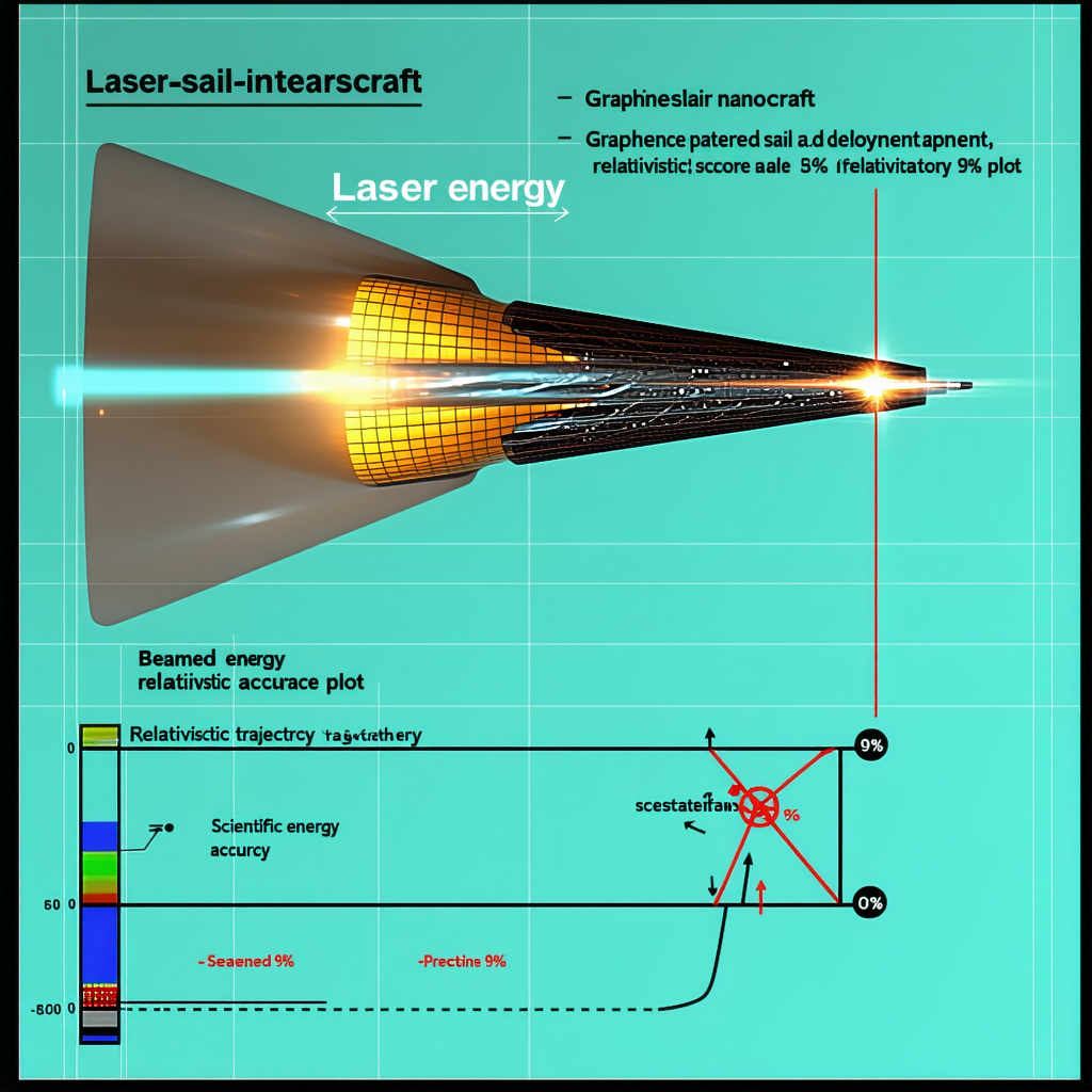 The Image Is A Diagram Showing The Process Of Creating A Laser Sail