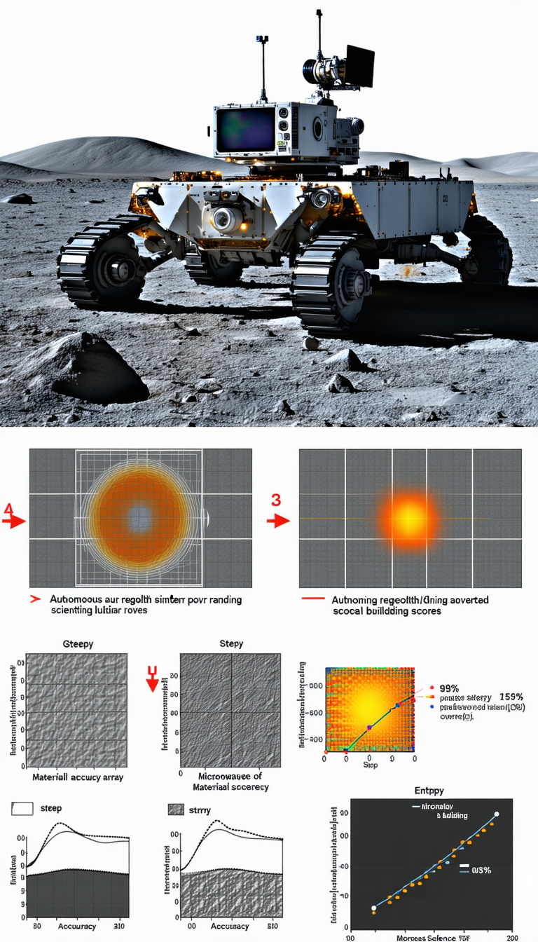 The Image Is A Diagram Showing The Process Of Building A Rover For The Moon