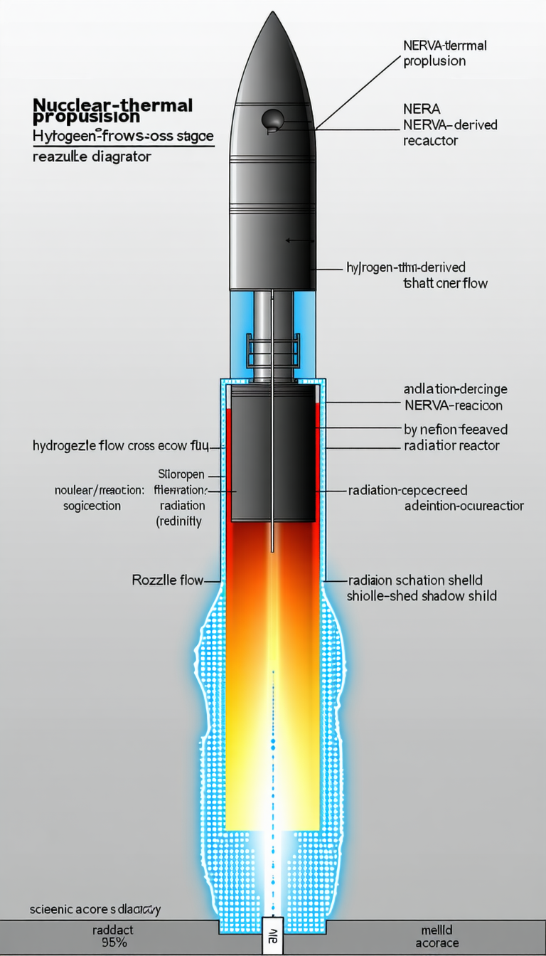 A Diagram Is Shown Of A Rocket Engine, With The Main Components Labeled