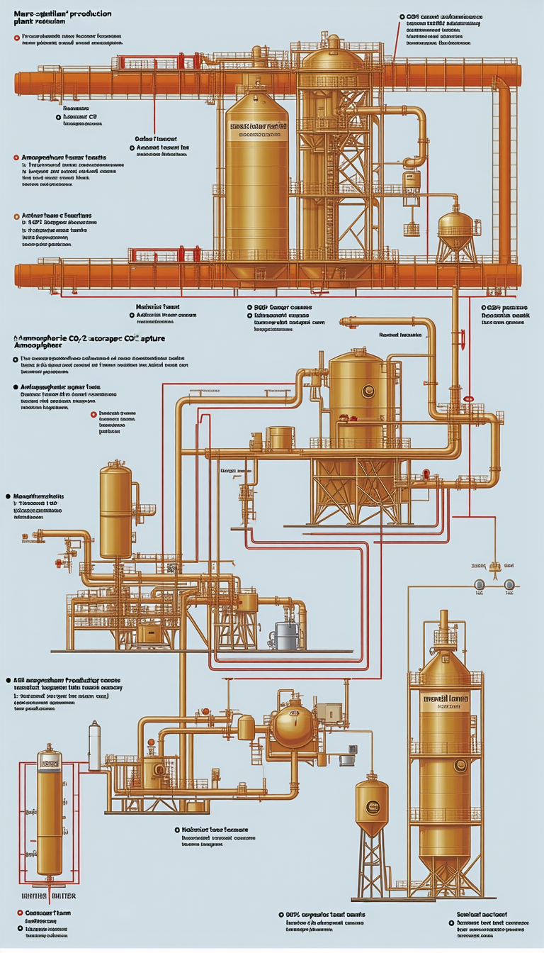 detailed diagram chemical plant
