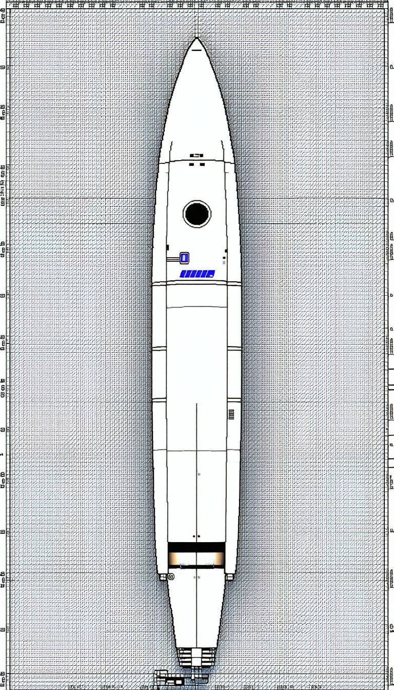 A White Boat Is Shown In A 3d Model