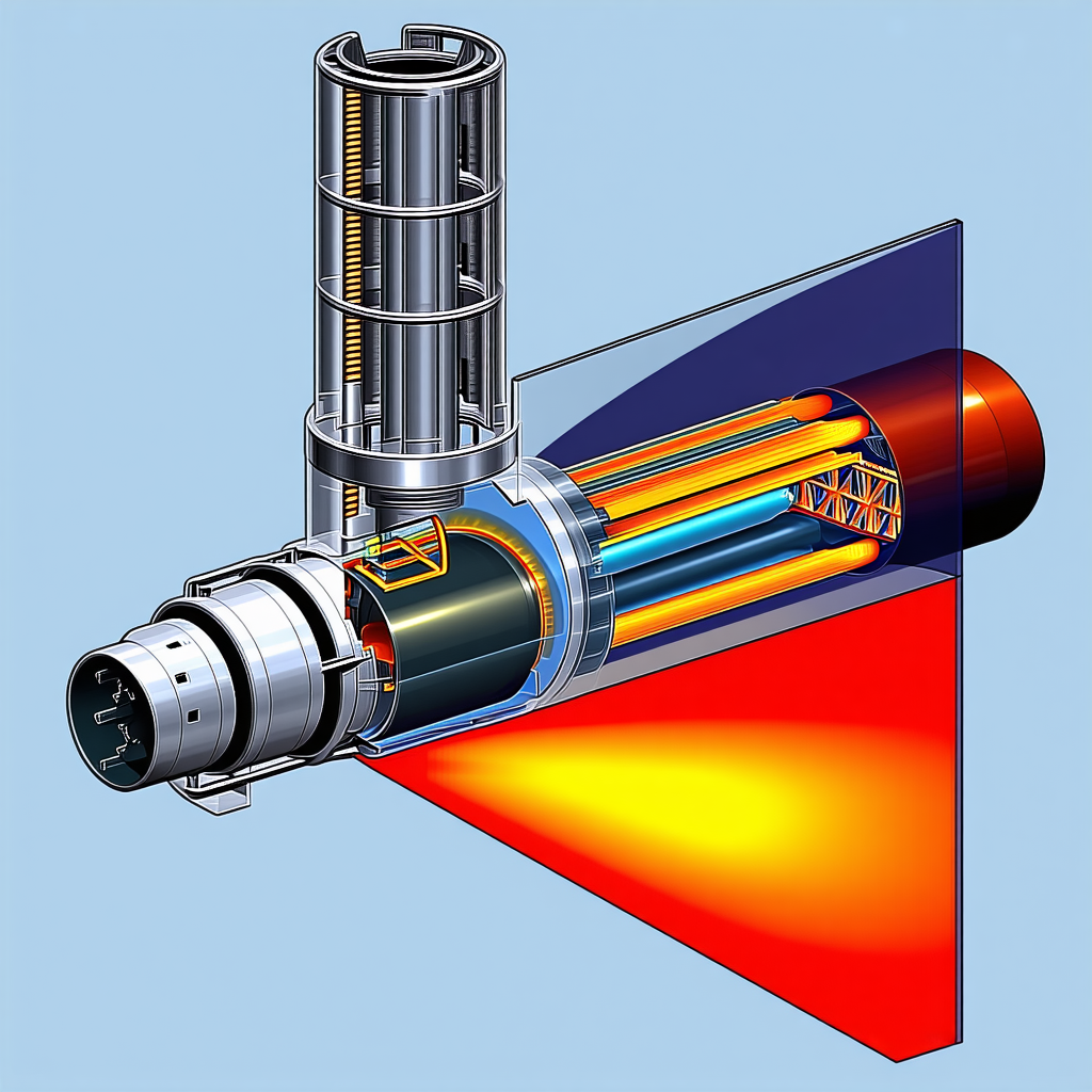 A Blue Background Is Used To Display A Computer-generated Image Of A Large