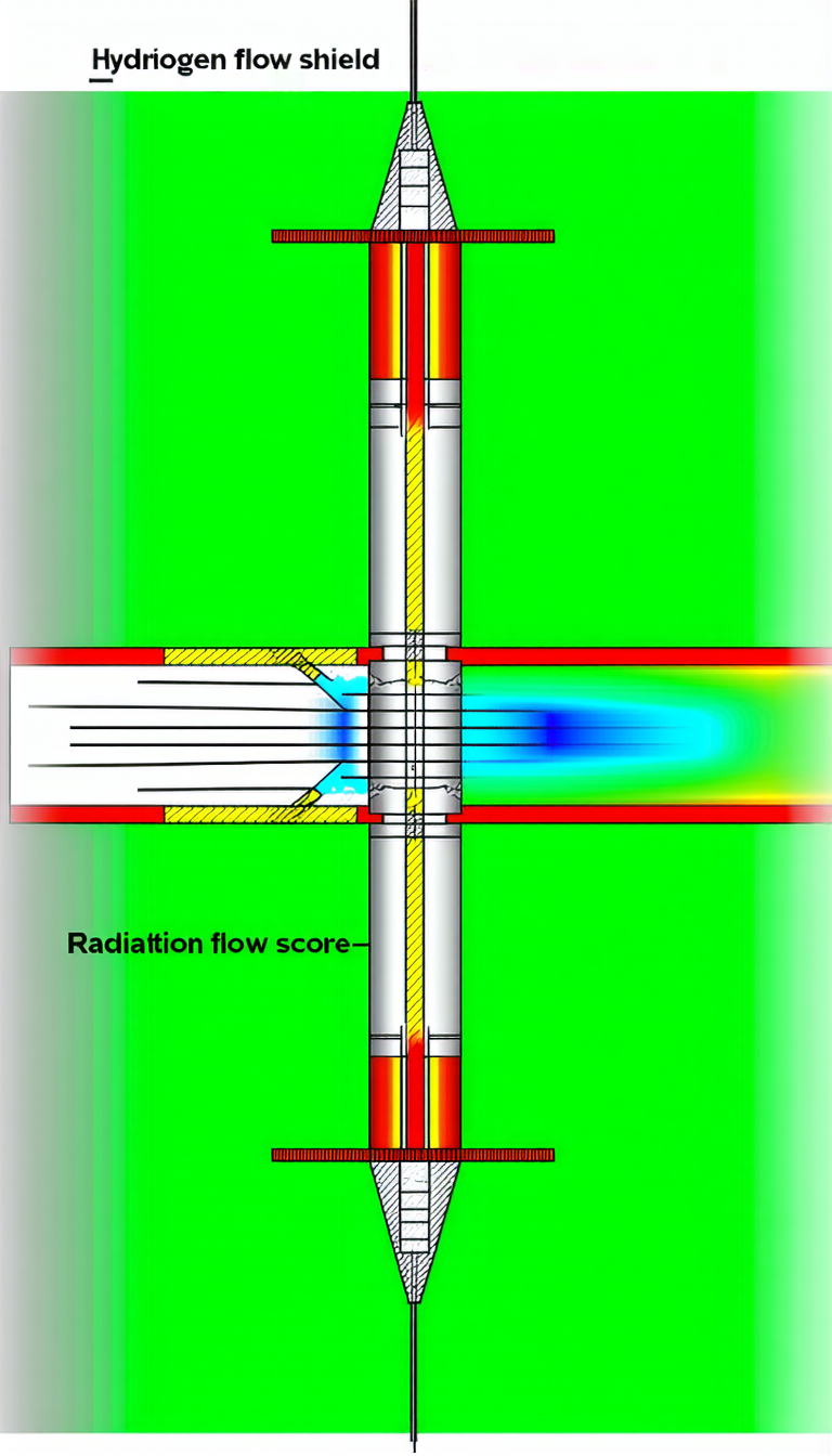 A Green Background With A Red Line Running Through It
