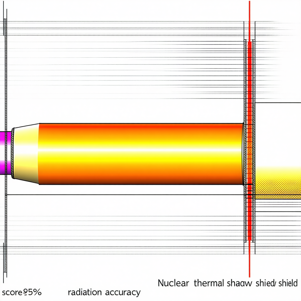 The Image Is A Graphic Representation Of A Nuclear Thermal Shield