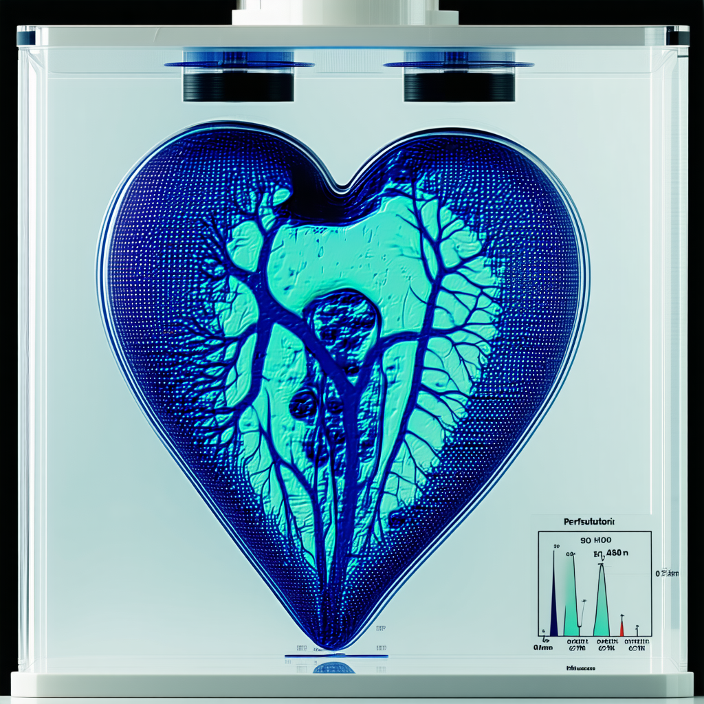A Blue Heart-shaped Container Is Filled With A Blue Liquid