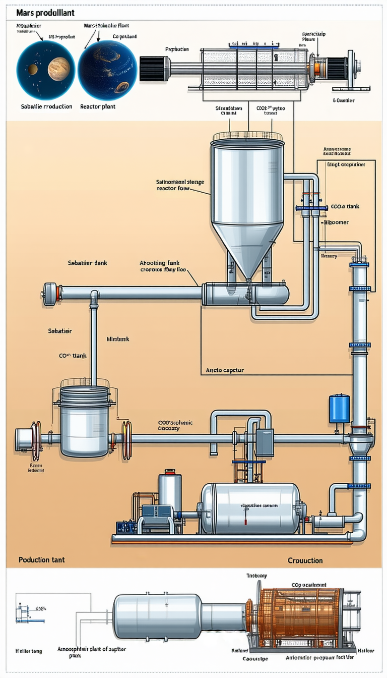 A Large Industrial Machine Is Shown In A Diagram, With Various Pipes And Tubes Connected To It