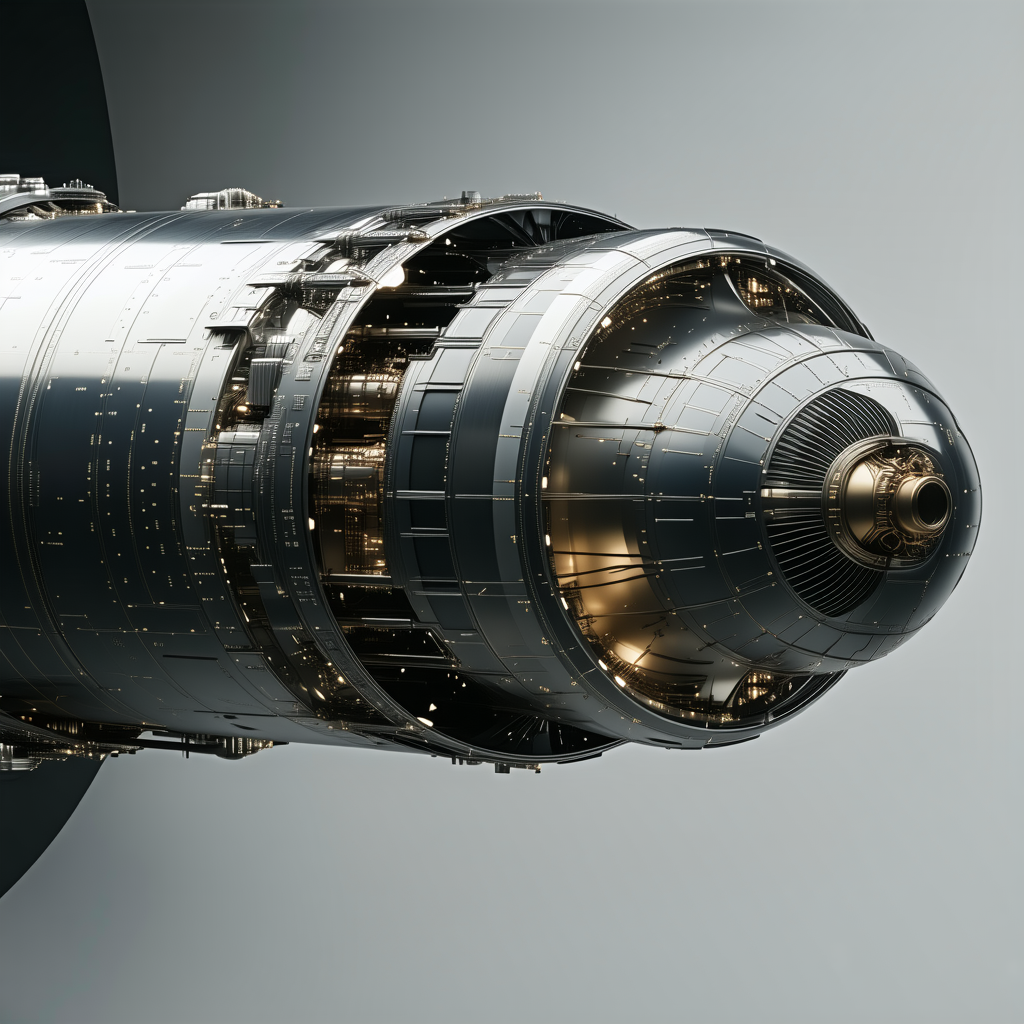 A Large, Round, And Shiny Object Is Shown In The Image