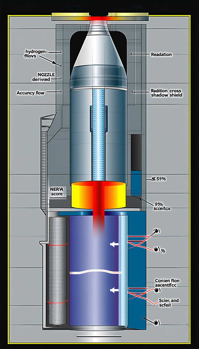 A Large, Blue, Cylindrical Object With A Yellow Center