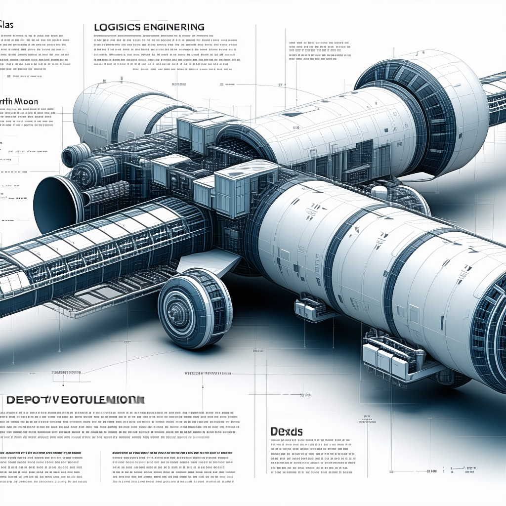 A Large, Detailed Drawing Of A Spacecraft Is Displayed On A Page