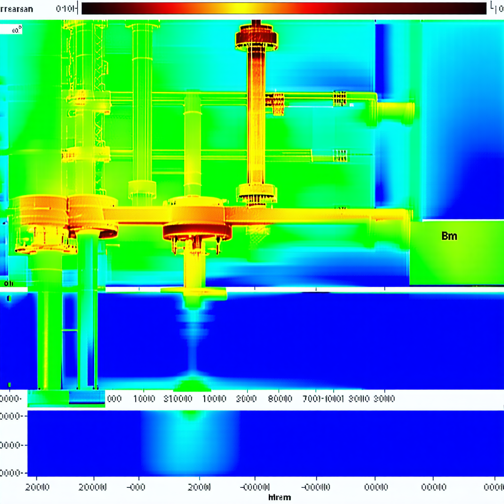 A Computer-generated Model Of A Large Pipe, Likely A Part Of A Pipeline System