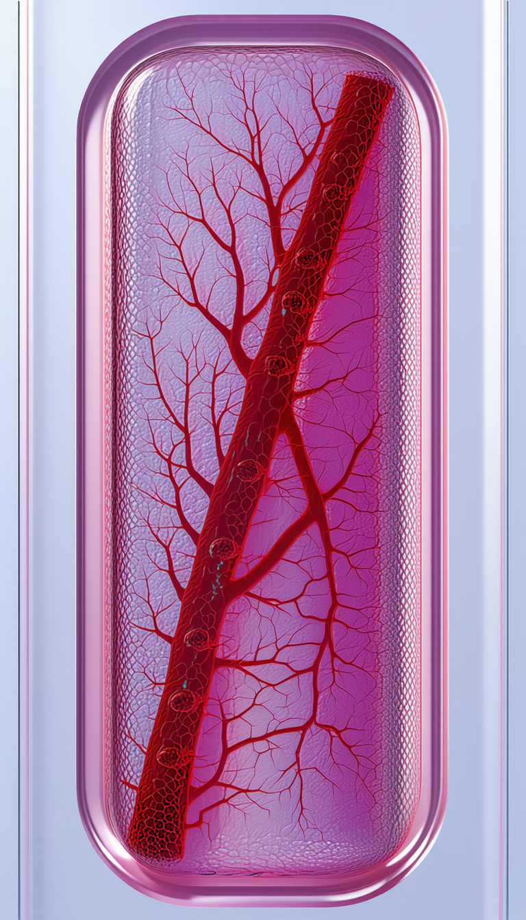 A Close-up Of A Red, Pink, And Purple Tree Branch