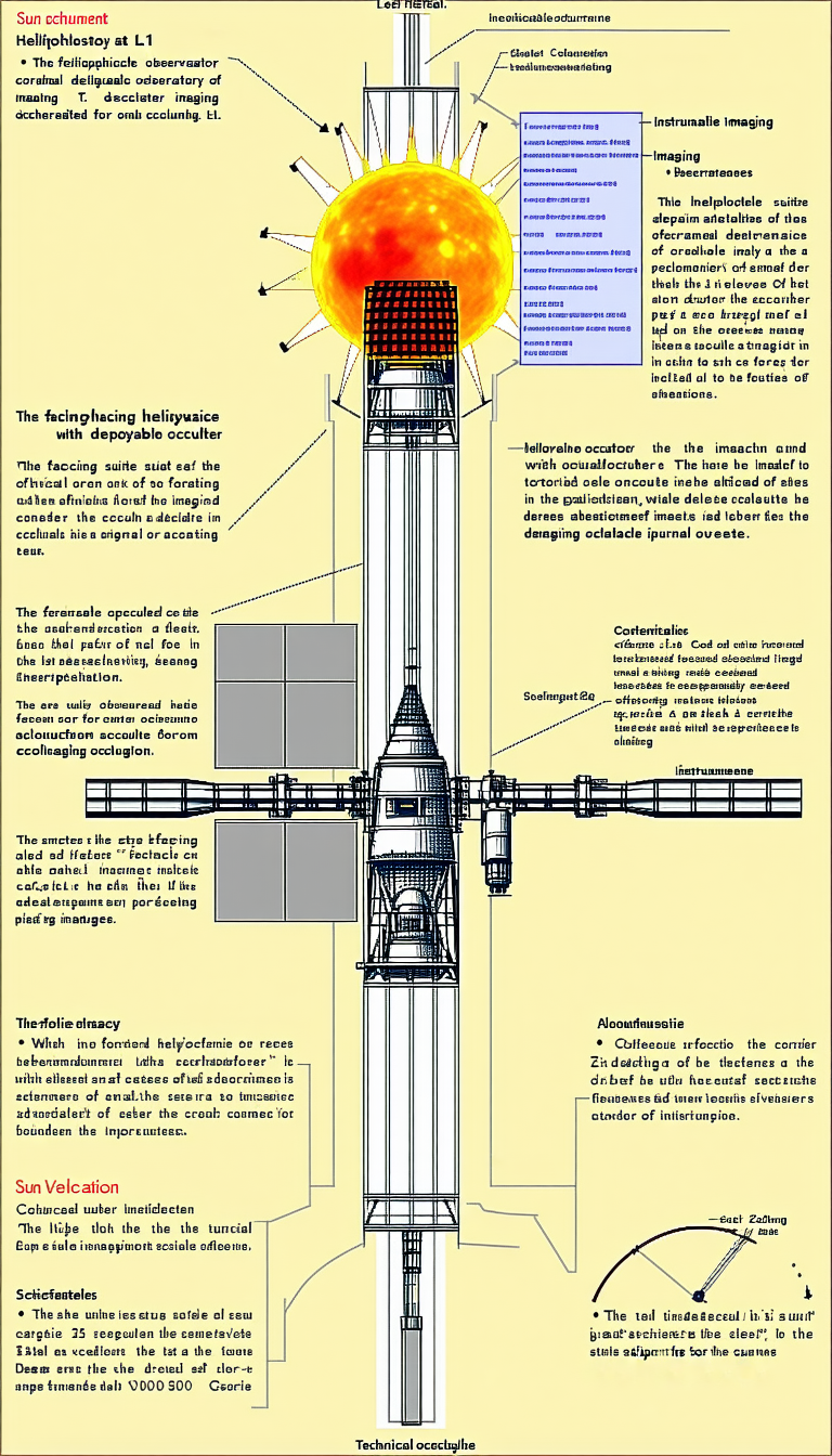 The Image Is A Diagram Of A Space Station, Showing The Various Components And Their Functions