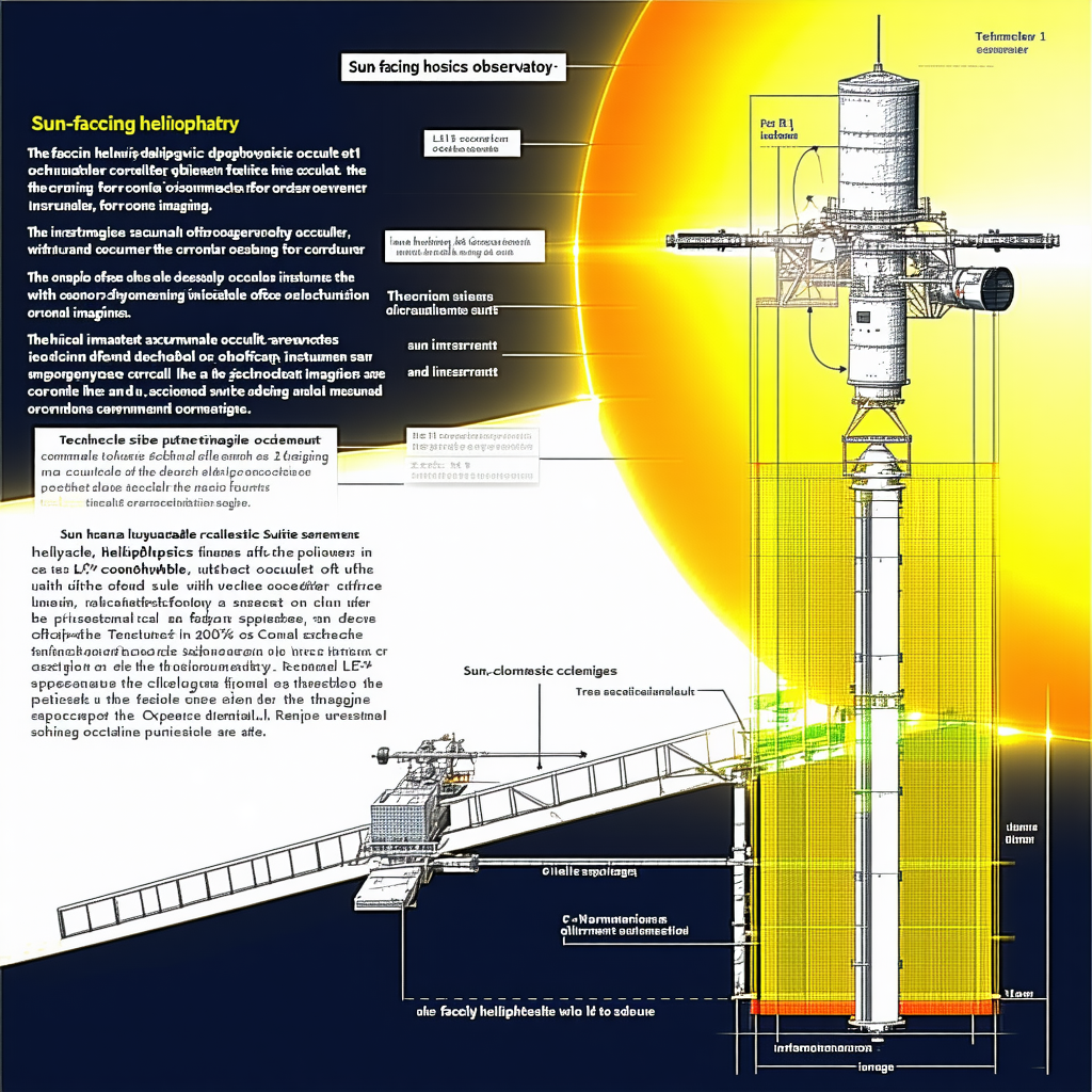 A Diagram Is Displayed Showing The Different Parts Of A Sun-facing Heliostat