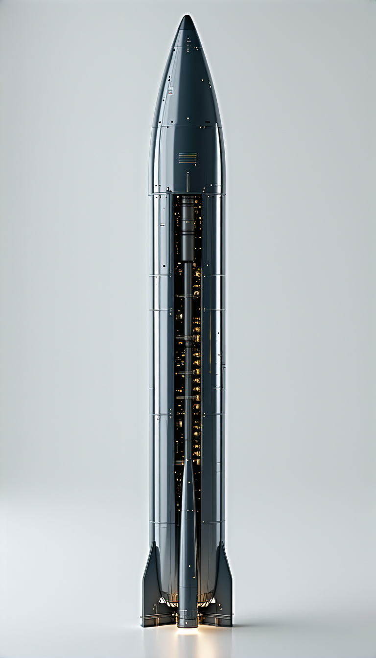 A Large, Cylindrical Object Is Displayed In A Room