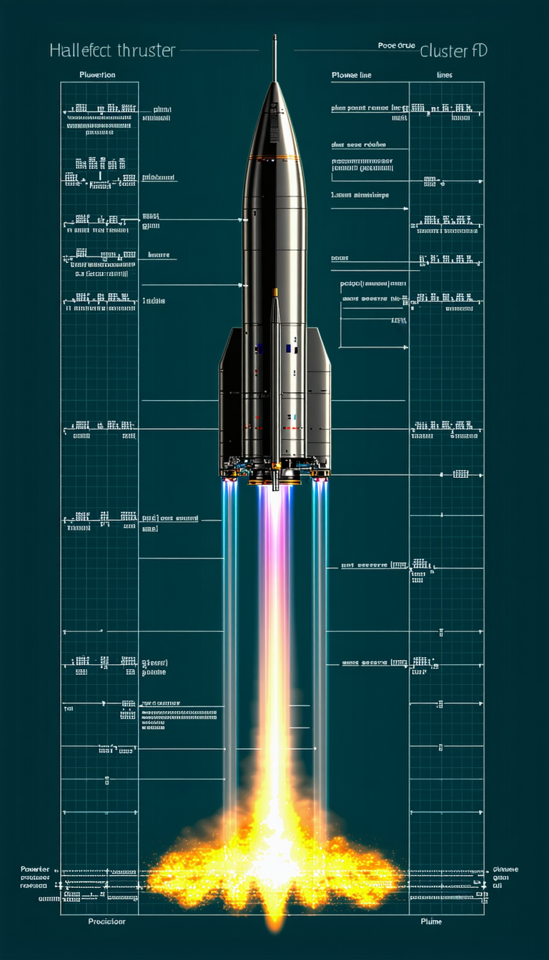 A Rocket Is Shown In A Diagram, With Its Various Parts Labeled