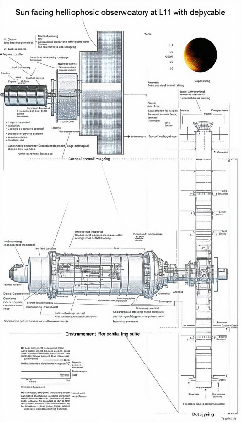 The Image Is A Detailed Diagram Of A Large Machine, Likely A Turbine Or A Generator