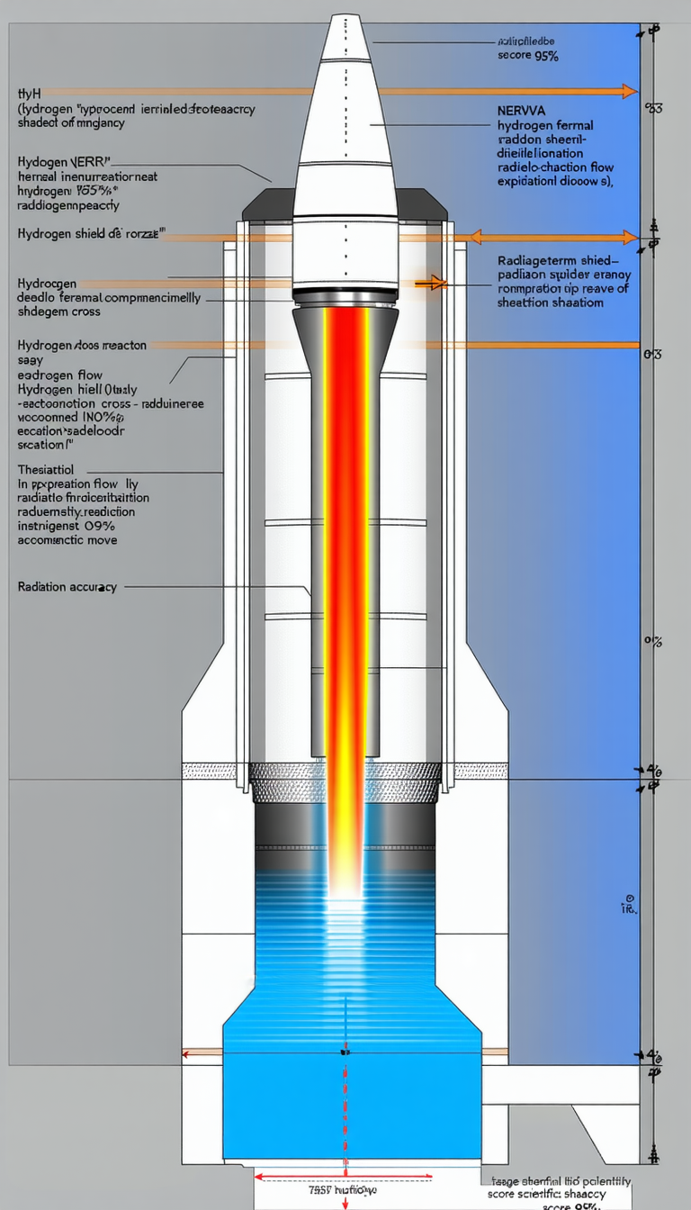 A Diagram Is Shown Of A Rocket Engine, With A Focus On The Combustion Chamber