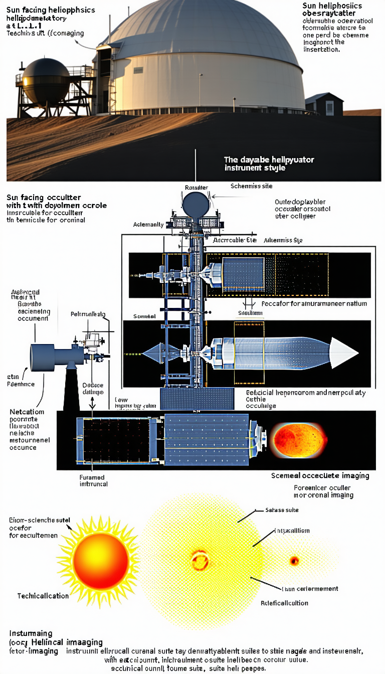 The Image Is A Diagram Showing The Different Parts Of A Spacecraft