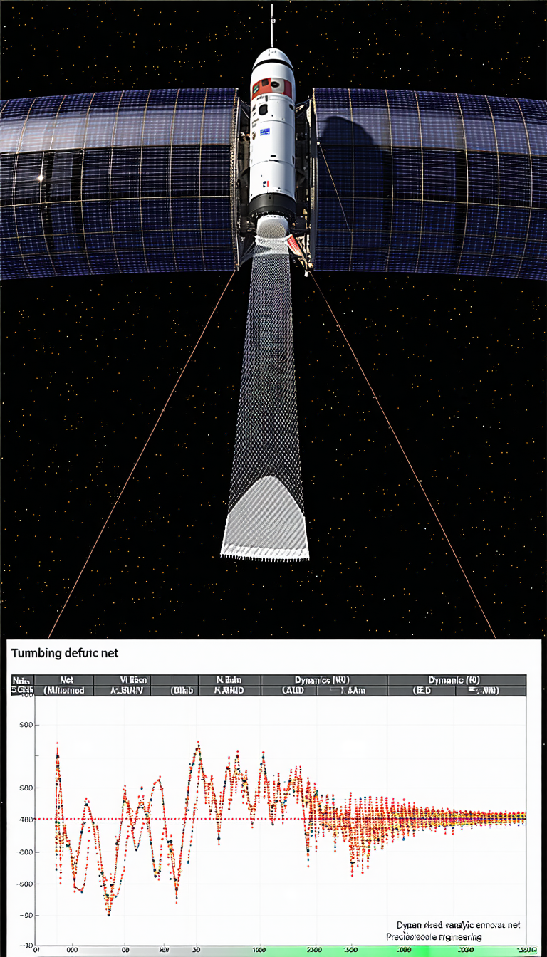 A Space Station With A Large Satellite Dish On Top Of It