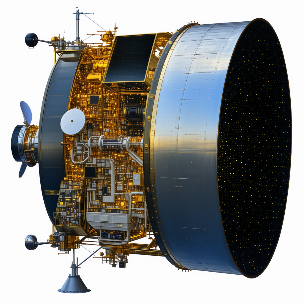 A Large, Round, And Shiny Object Is Shown In A Close-up View