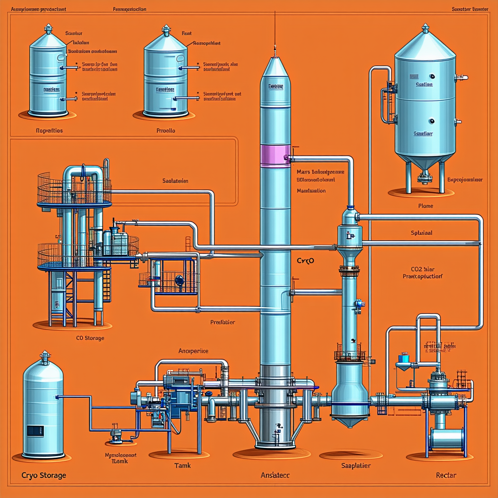 detailed diagram chemical plant