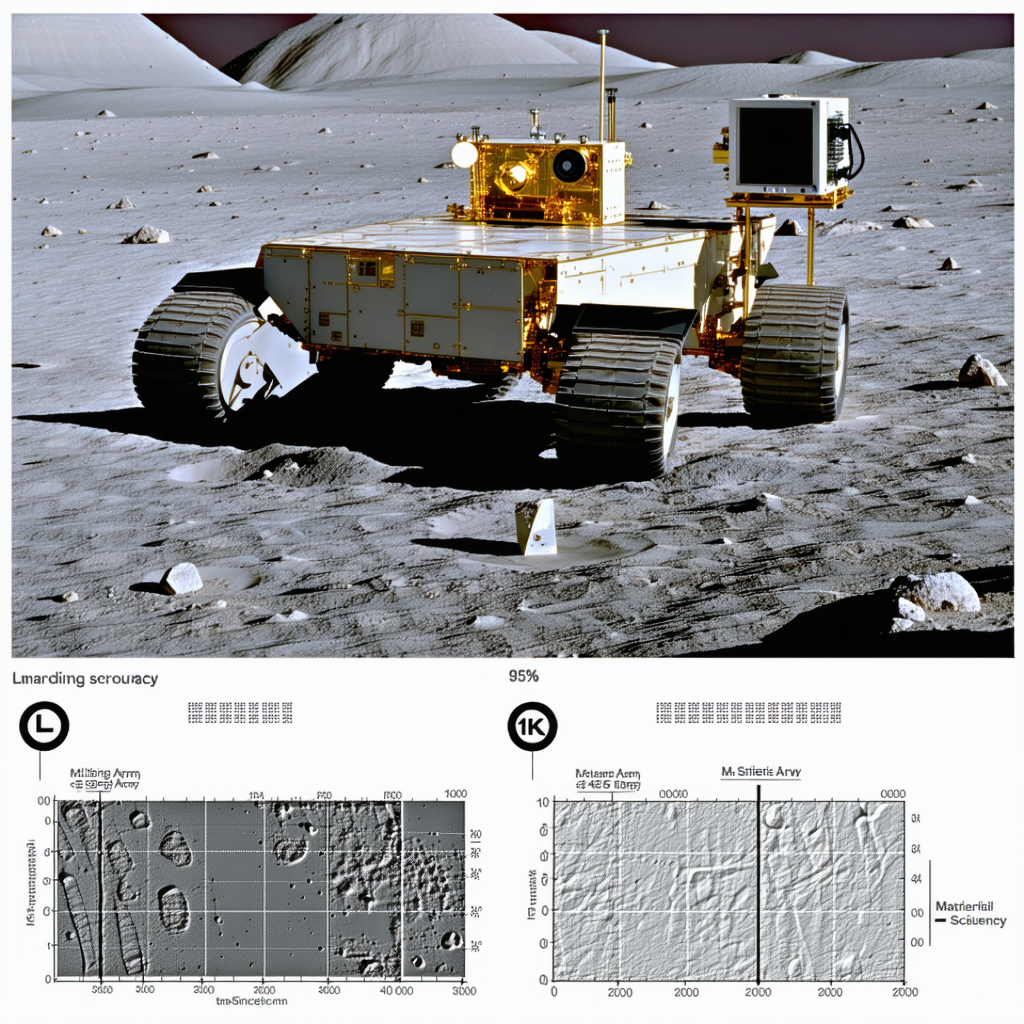 A Robotic Vehicle, Possibly A Rover, On A Rocky Surface