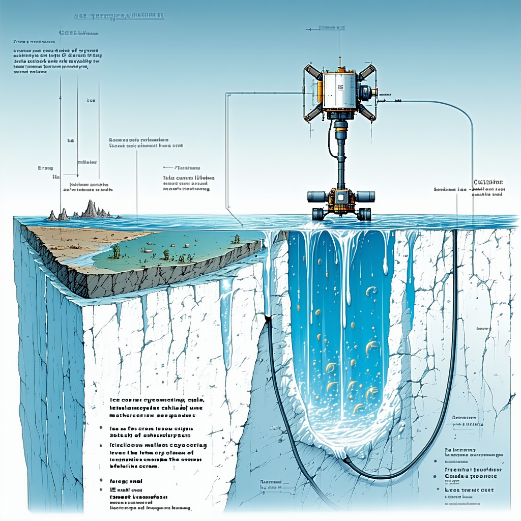 The Image Is A Diagram Of A Submarine, Showing Its Various Components And Functions