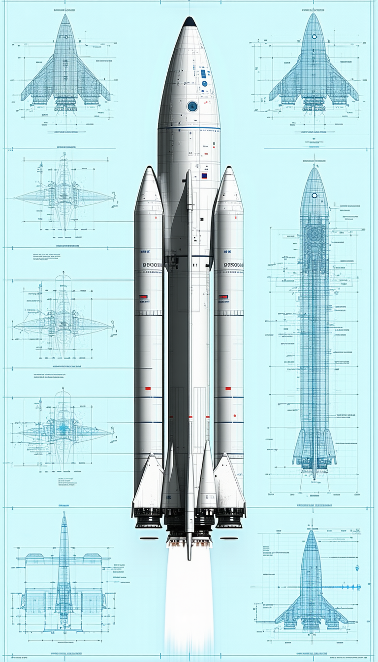 large white space shuttle shown