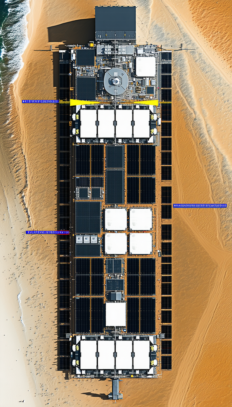 A Large Solar Panel Is Shown In The Image