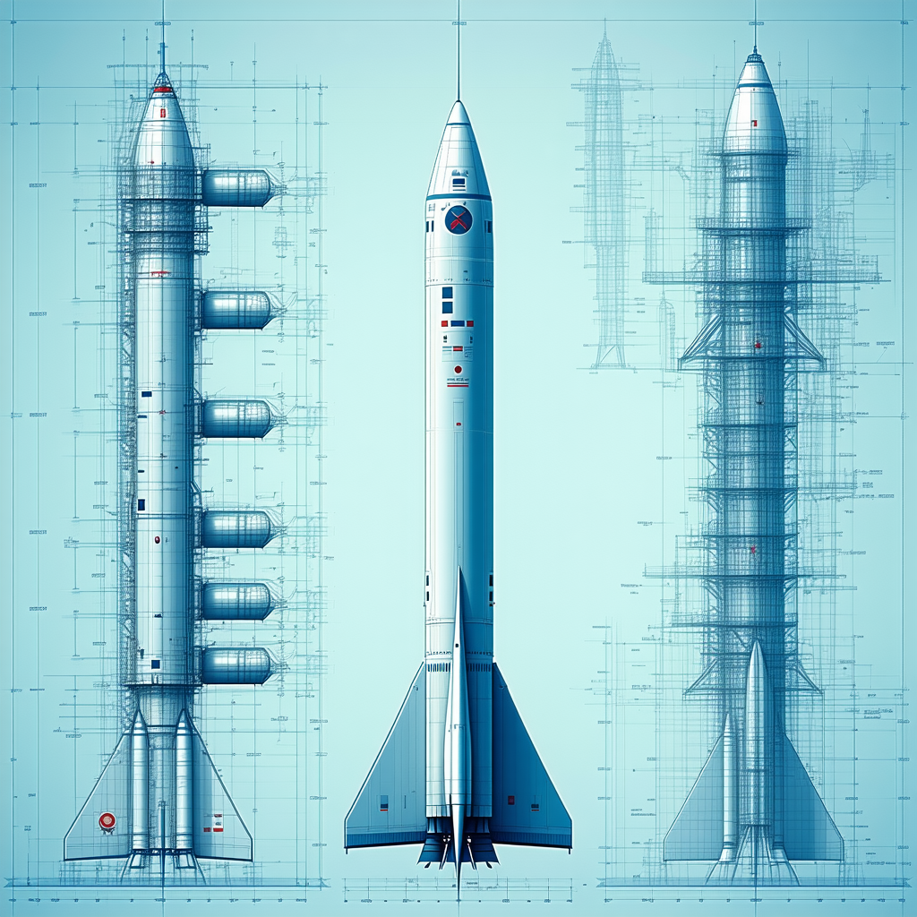 A Space Shuttle Is Shown In Three Different Stages Of Its Flight