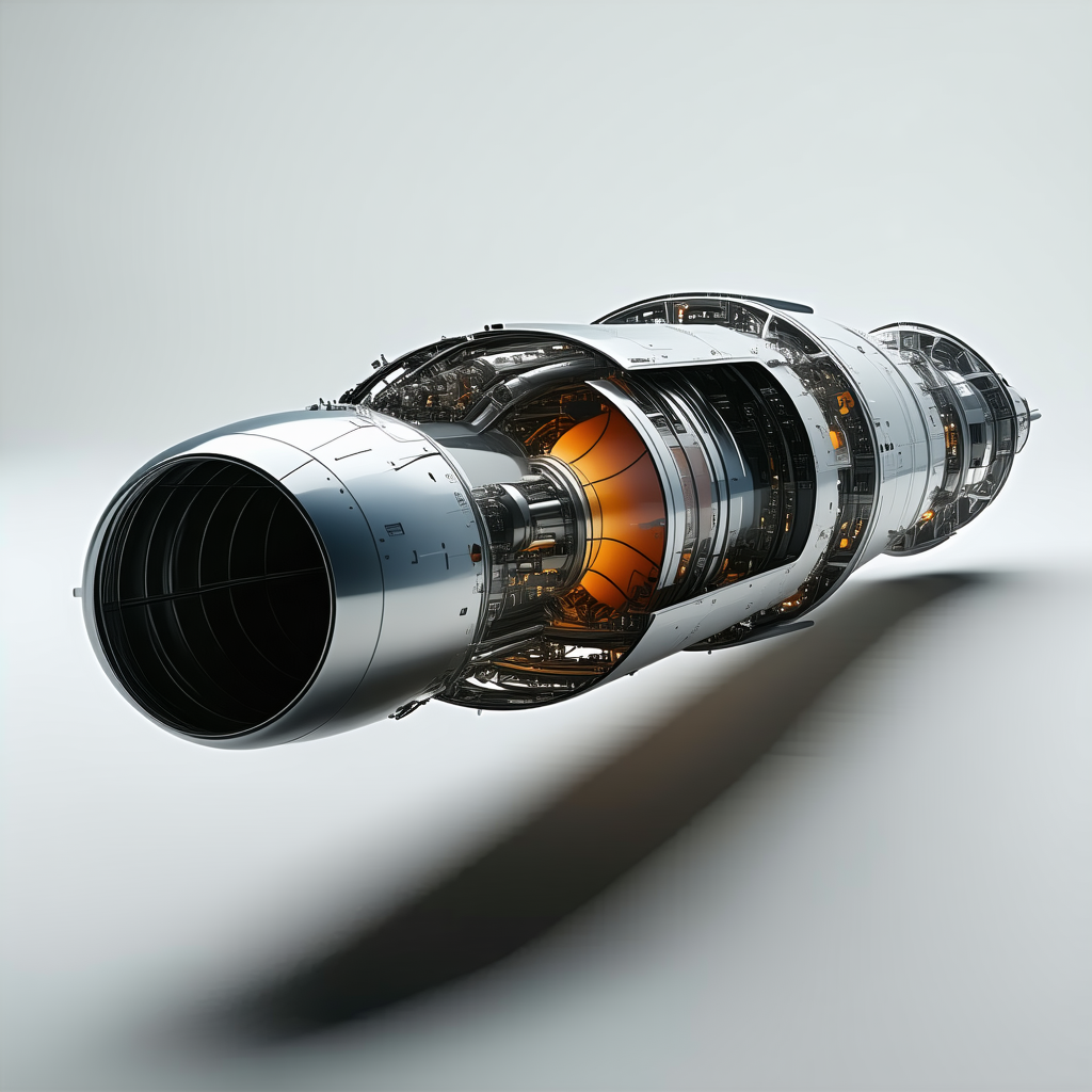 A Large, Cylindrical Object With A Hole In The Middle