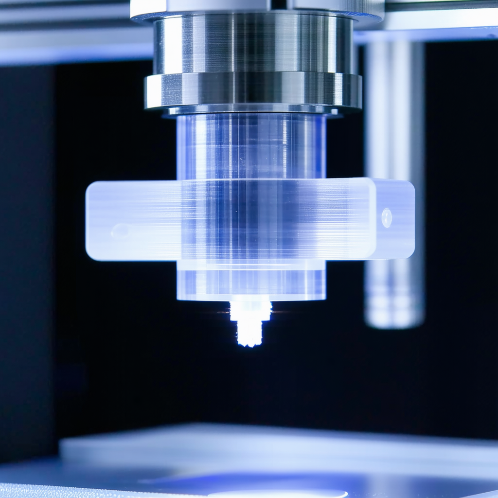 A Machine Is Shown In The Image, With A Clear Plastic Container On Top Of It