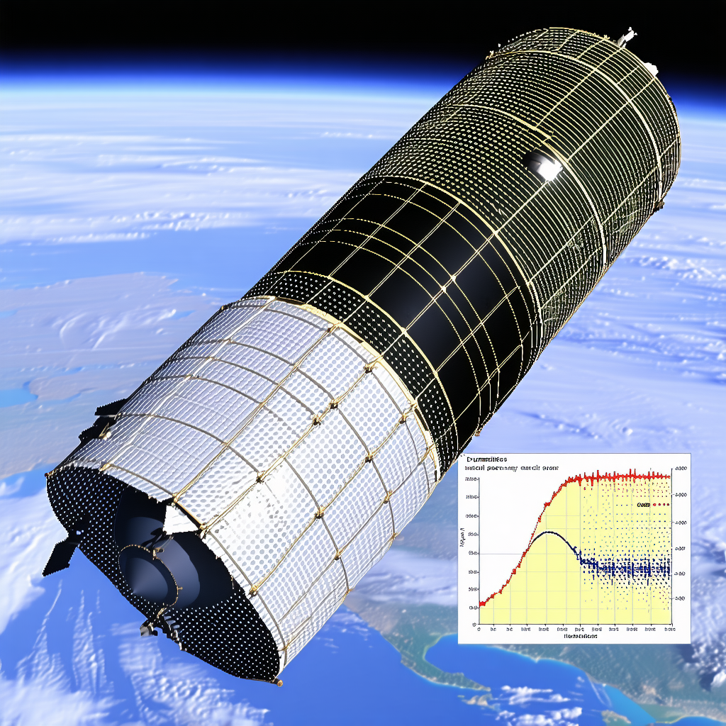 A Large Satellite Dish, Which Is A Part Of A Space Station