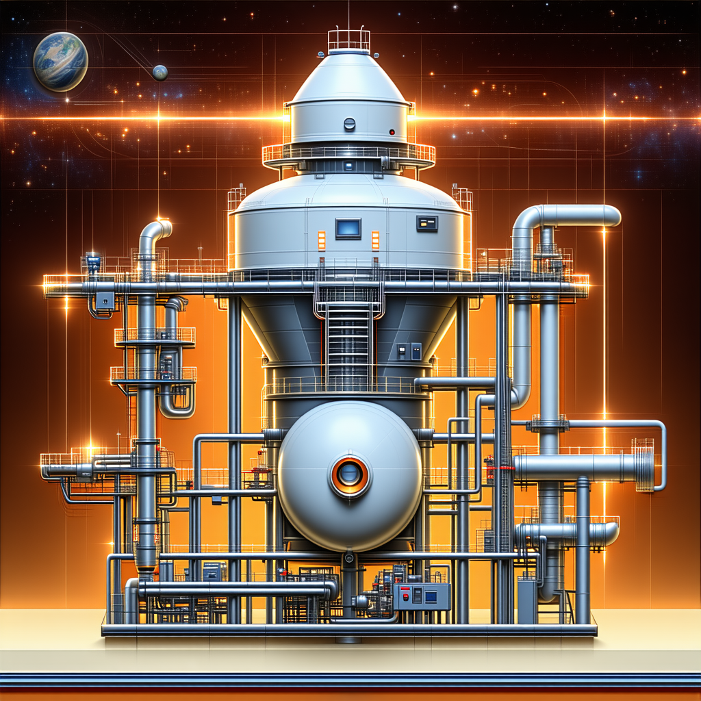 A Large, Futuristic-looking Structure With A Dome-shaped Top