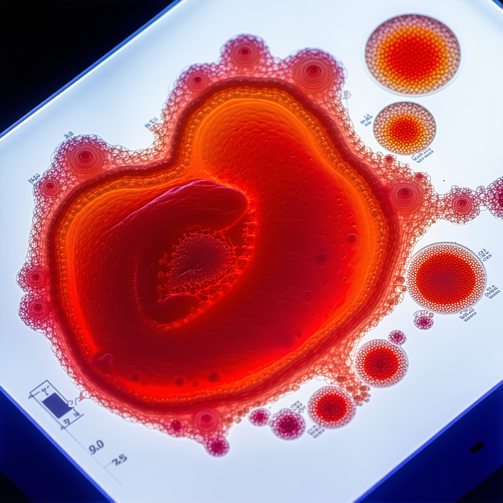 A Heart-shaped Object, Possibly A Piece Of Art Or A Decoration, Made Of Red And Orange Colors