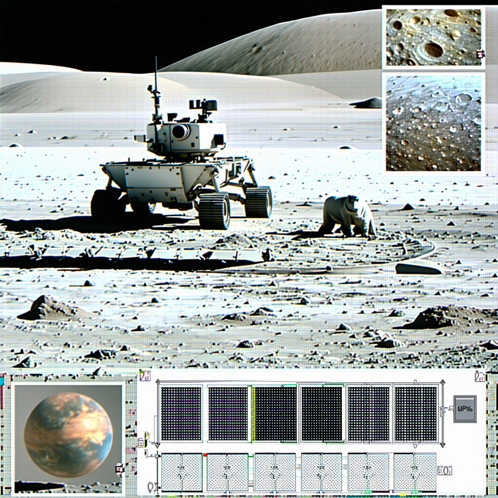 A Rover On The Surface Of A Planet