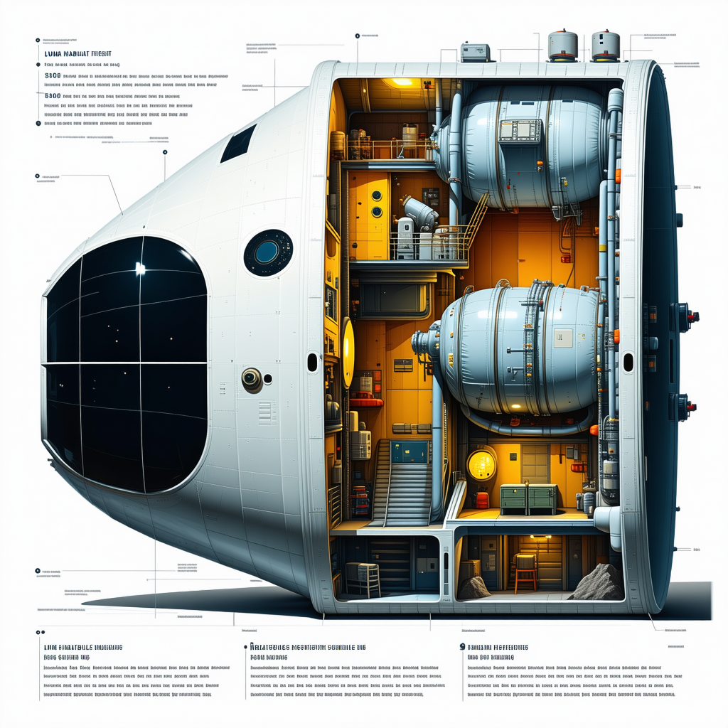 detailed illustration space shuttle