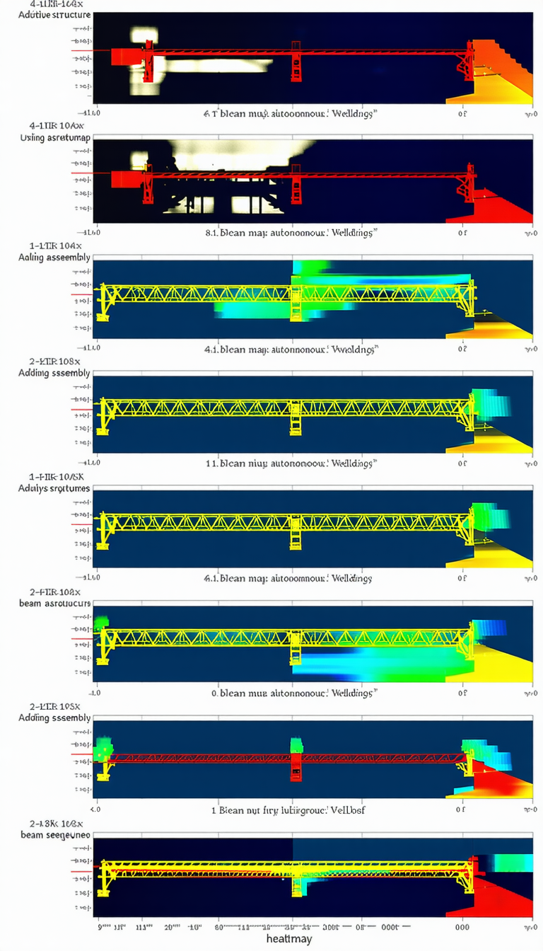 The Image Is A Graphic Representation Of A Large Crane, With A Yellow And Blue Color Scheme