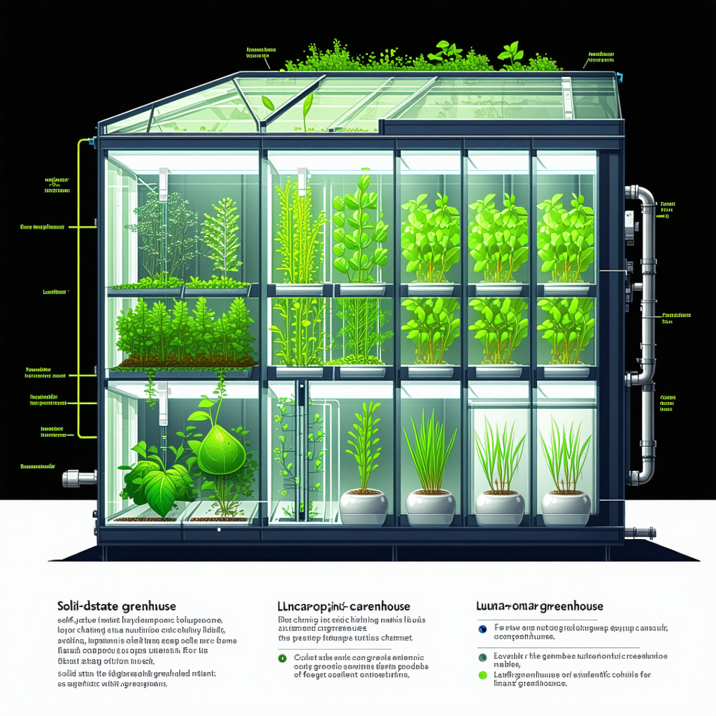The Image Is A Black And White Drawing Of A Greenhouse Filled With Various Plants