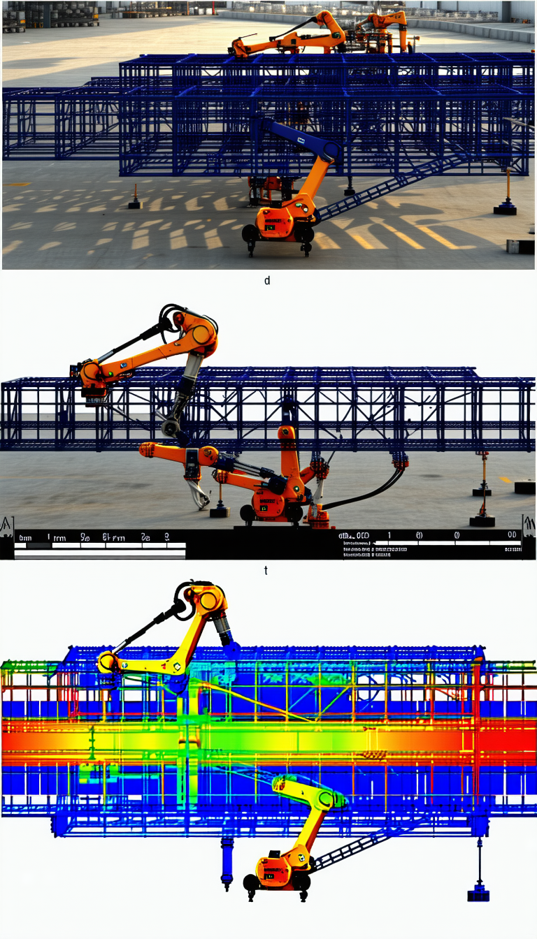The Image Is A Split-screen Display Of Two Different Robots