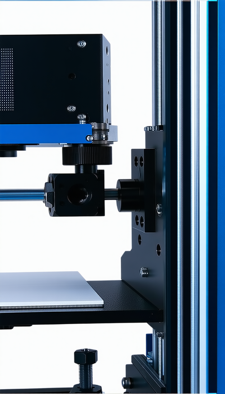 A Black And Blue Machine Is Shown In The Image