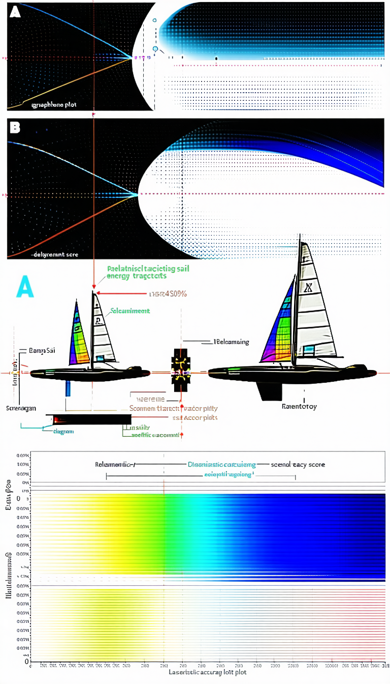 The Image Is A Diagram Showing The Different Parts Of A Sailboat