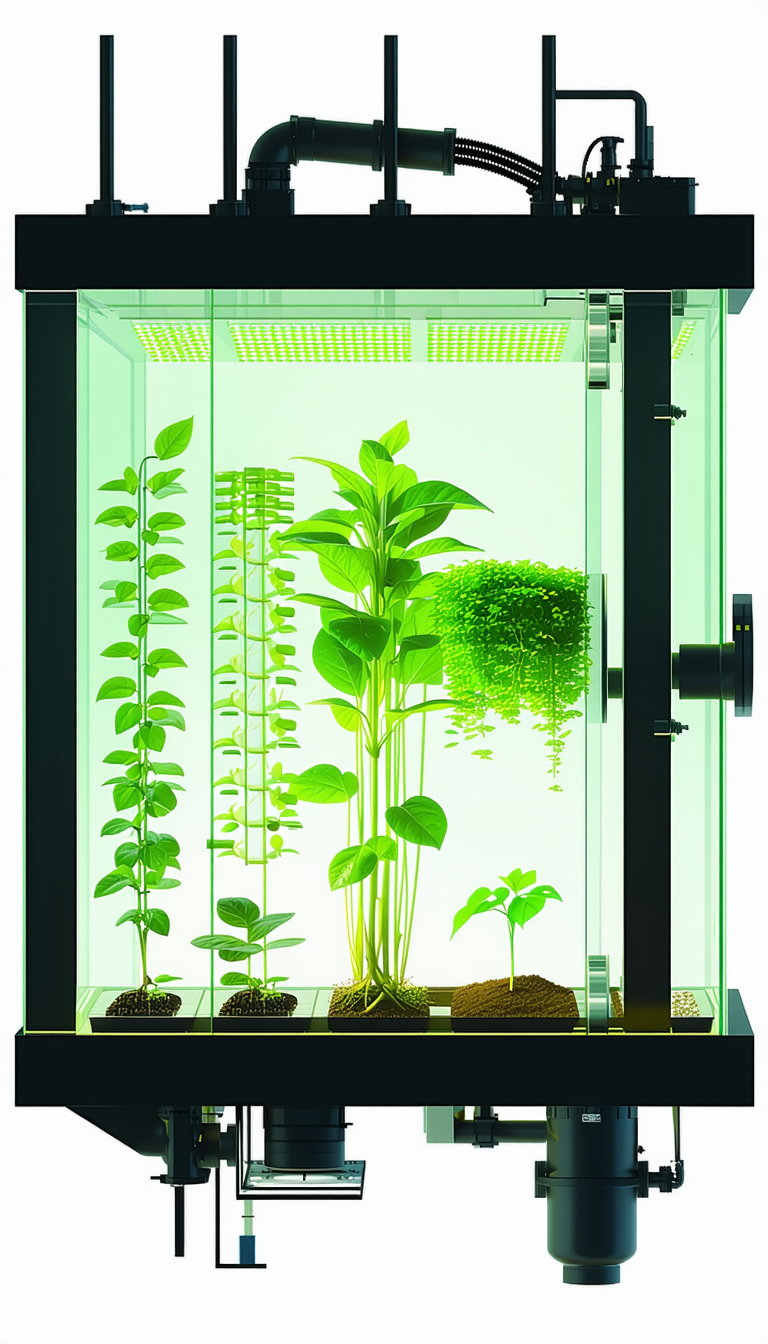A Greenhouse Filled With Various Plants